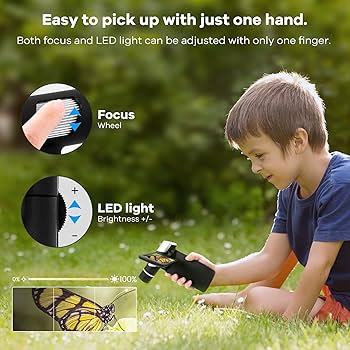Amazon.com : Andonstar AD203 Handheld Digital Microscope